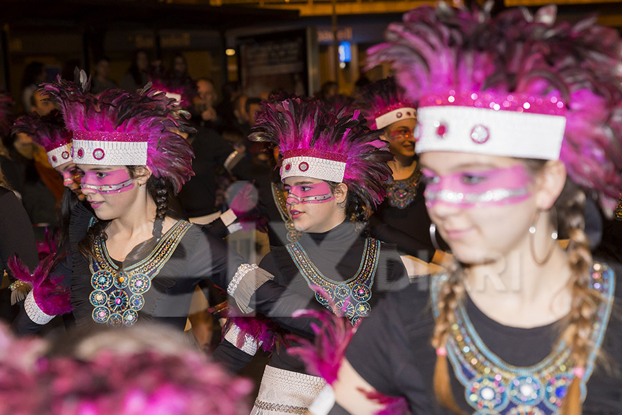 Rua del Carnaval de Les Roquetes del Garraf 2017